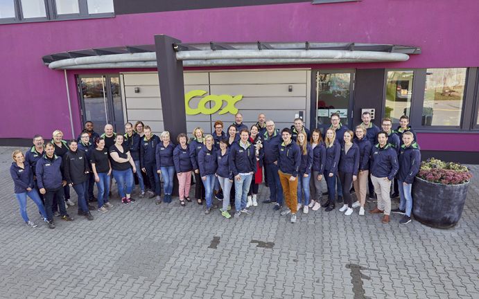 Teamfoto Gebrüder Cox